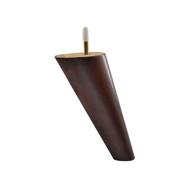 5'' Wooden Round Tapered Furniture Leg