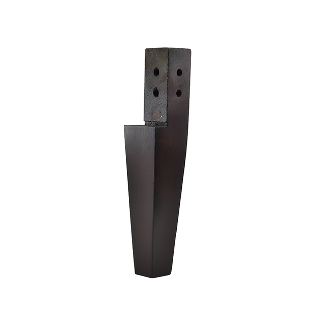 8 1/2'' Espresso Dark Corner Wooden Feet