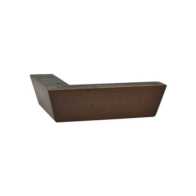 1 1/2'' Espresso Corner Wooden Feet 