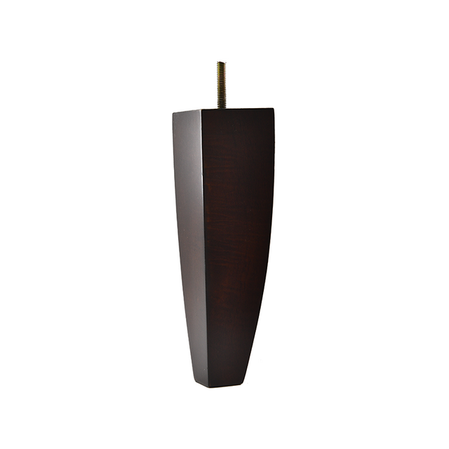 7'' Espresso Dark Corner Wooden Feet