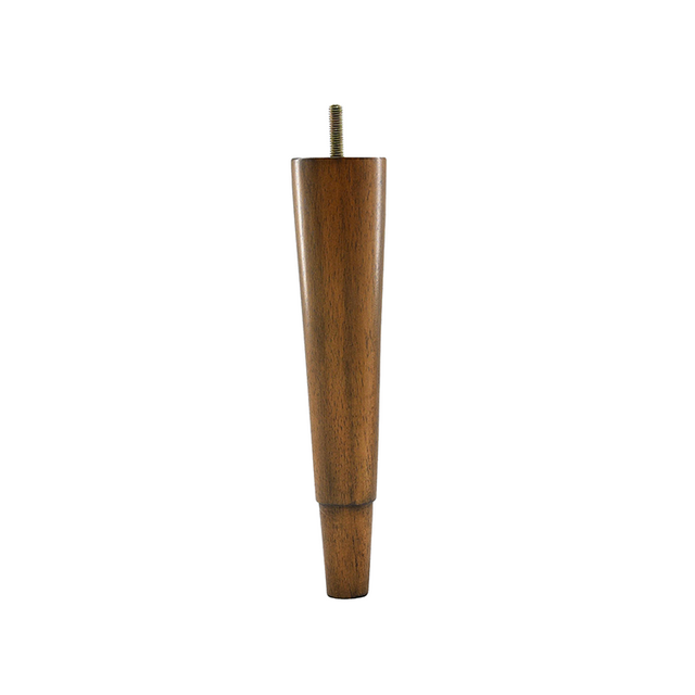 9'' Round Tapered Wooden Leg