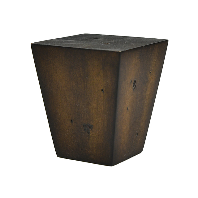 4'' Espresso Corner Wooden Feet