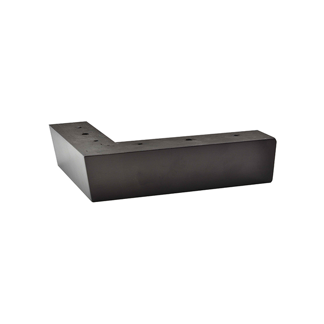 2'' Black Corner Wooden Feet