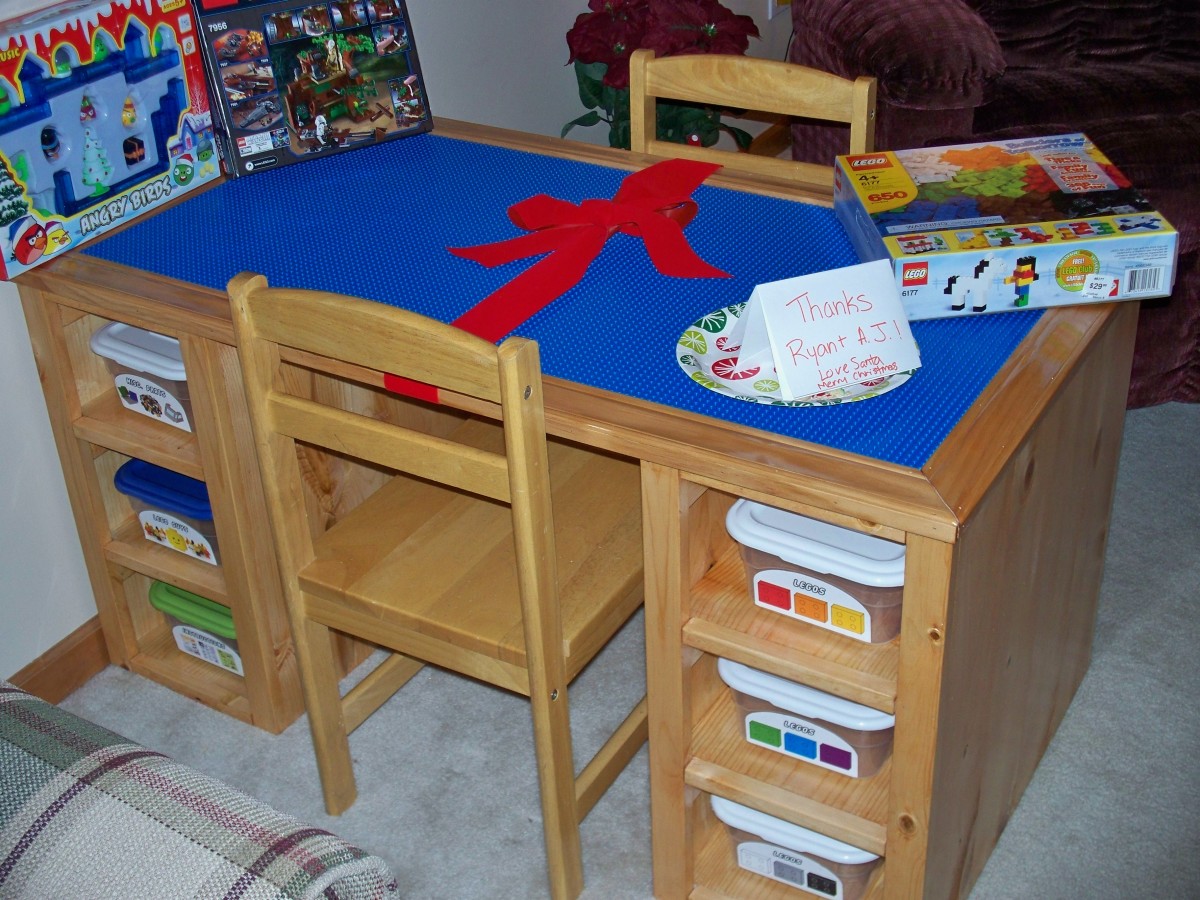 How To Make A Lego Table Out of Wood？