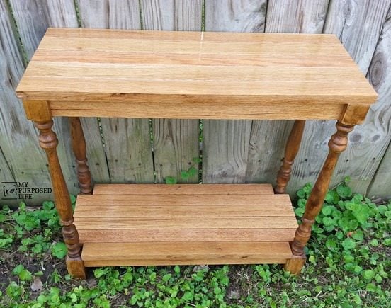 Can Wood Spindles Be Re-used As Table Legs?